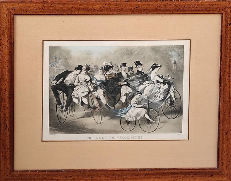 UNE NOCE EN VELOCIPEDES