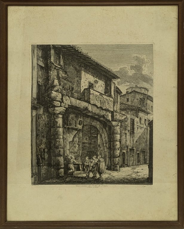 UNICI AVANZI DEI PORTICI DI FILIPPO