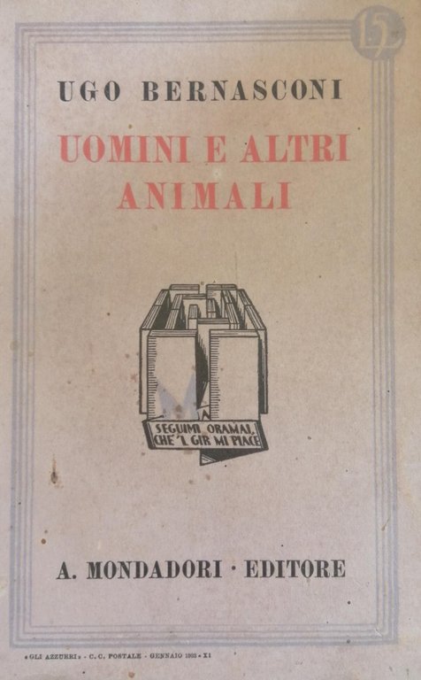 UOMINI E ALTRI ANIMALI