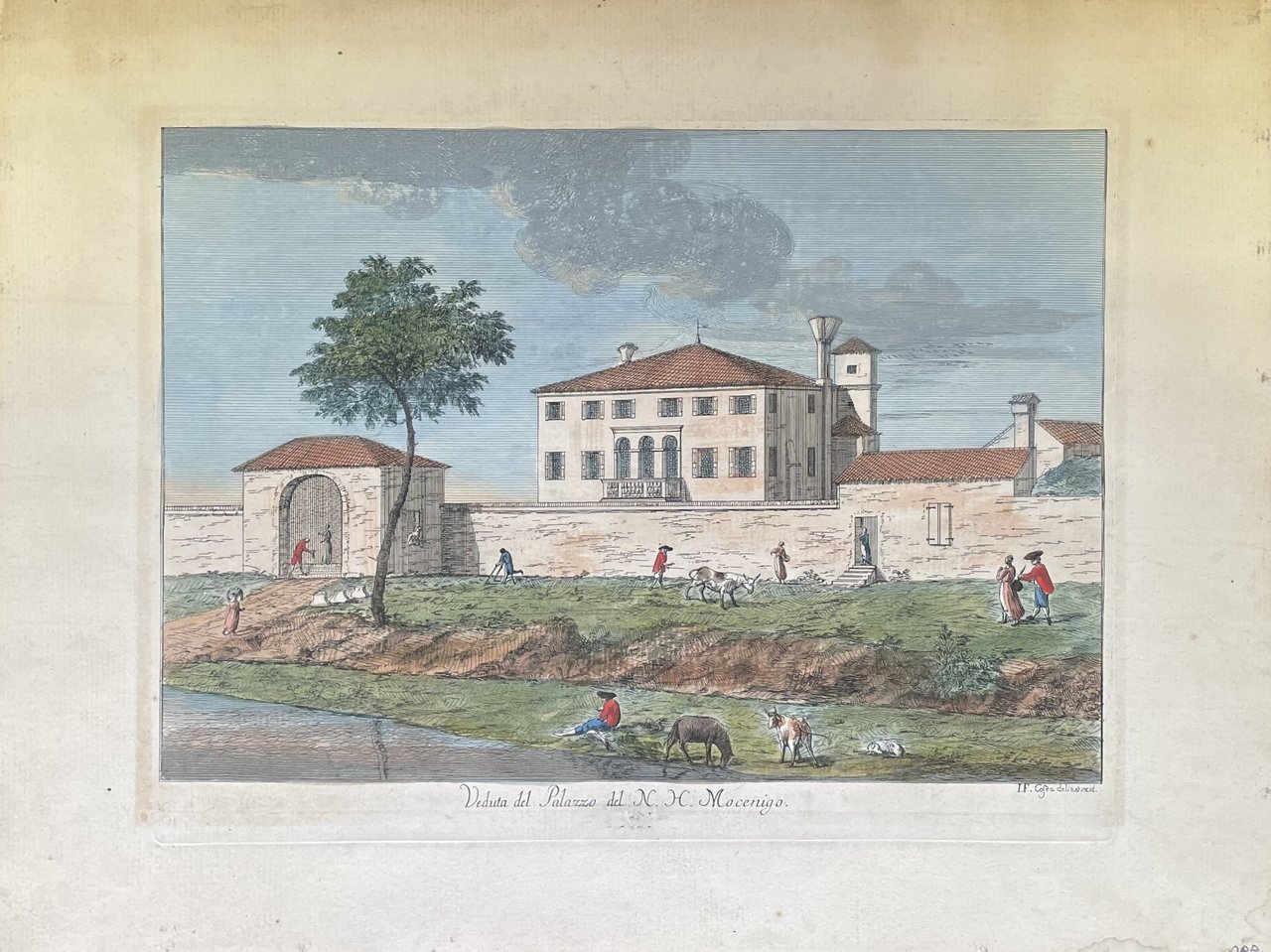 VEDUTA DEL PALAZZO DEL N. H. MOCENIGO