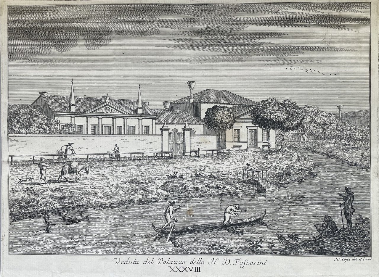 VEDUTA DEL PALAZZO DELLA N. D. FOSCARINI