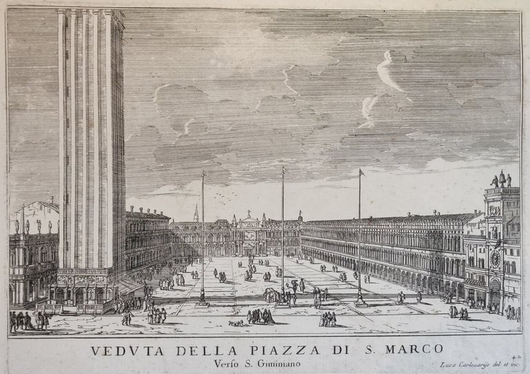 VEDUTA DELLA PIAZZA DI S. MARCO. VERSO S. GIMINIANO