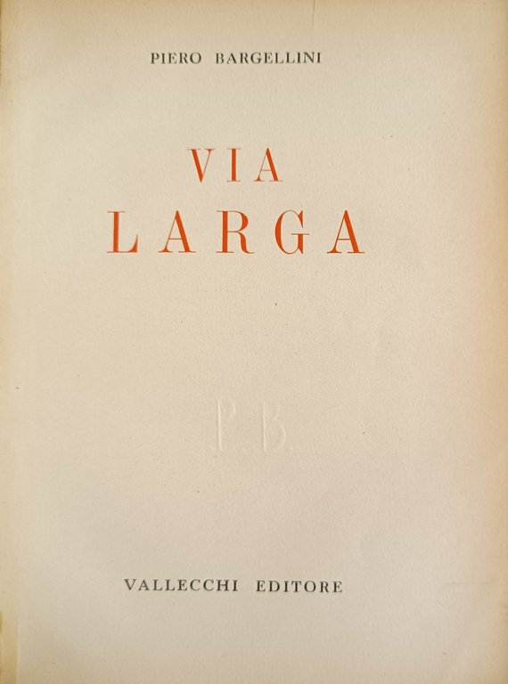VIA LARGA