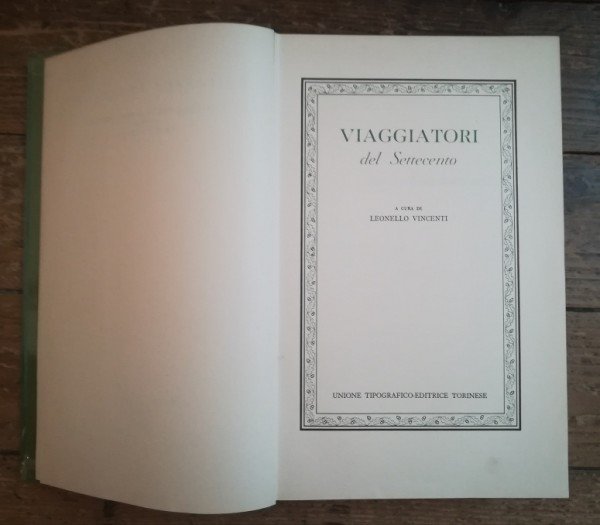 VIAGGIATORI DEL SETTECENTO | Immagine principale