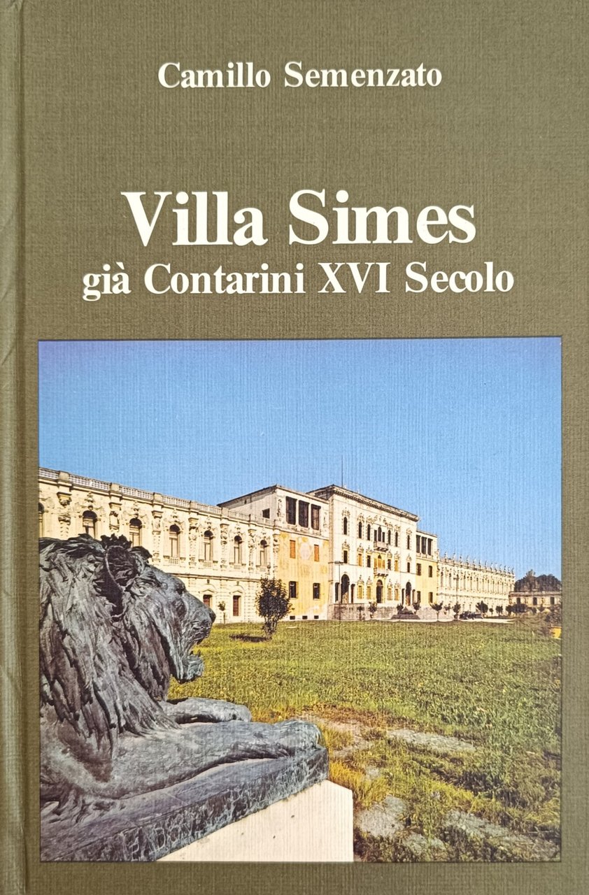 VILLA SIMES GIÀ CONTARINI XVI SECOLO | Immagine principale