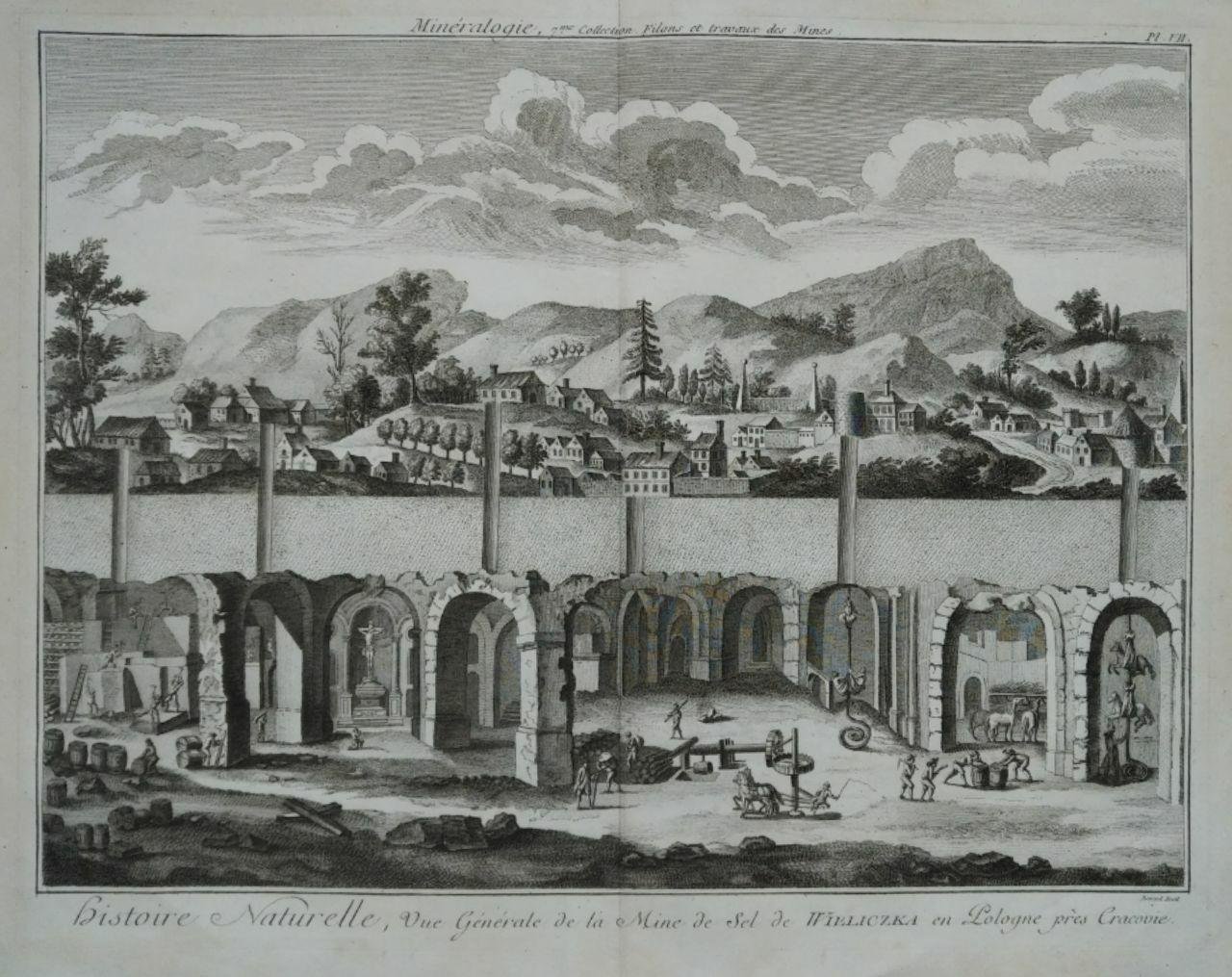 WIELICZKA (CRACOVIA). VEDUTA DELLA MINIERA