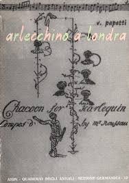 ARLECCHINO A LONDRA LA PANTOMIMA INGLESE 1700-1728