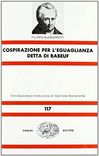 COSPIRAZIONE PER L`EGUAGLIANZA DETTA DI BABEU