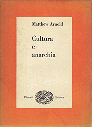 CULTURA E ANARCHIA