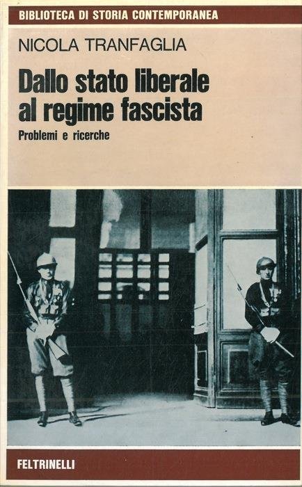 DALLO STATO LIBERALE AL REGIME FASCISTA (1938