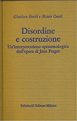 DISORDINE E COSTRUZIONE. UN`INTERPRETAZIONE E