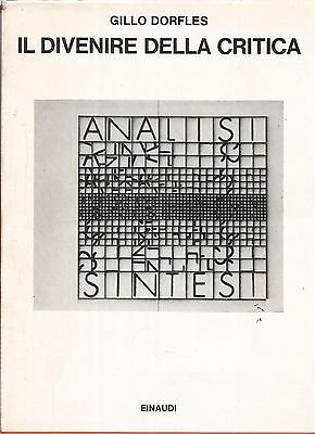 DIVENIRE DELLA CRITICA