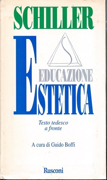 EDUCAZIONE ESTETICA TESTO A FRONTE
