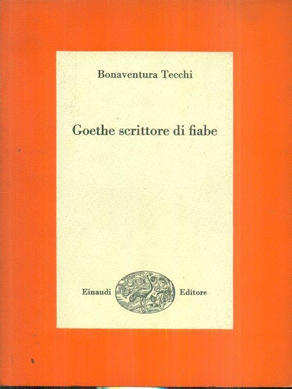 GOETHE SCRITTORE DI FIABE