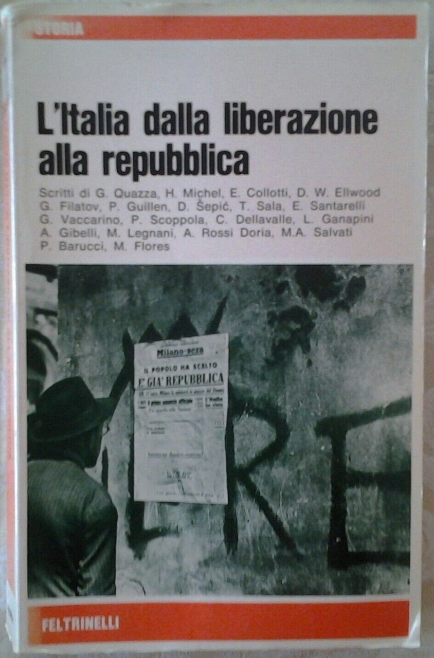 ITALIA DALLA LIBERAZIONE ALLA REPUBBLICA