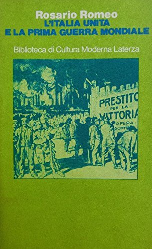 ITALIA UNITA E LA PRIMA GUERRA MONDIALE