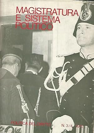 MAGISTRATURA E SISTEMA POLITICO | Immagine principale
