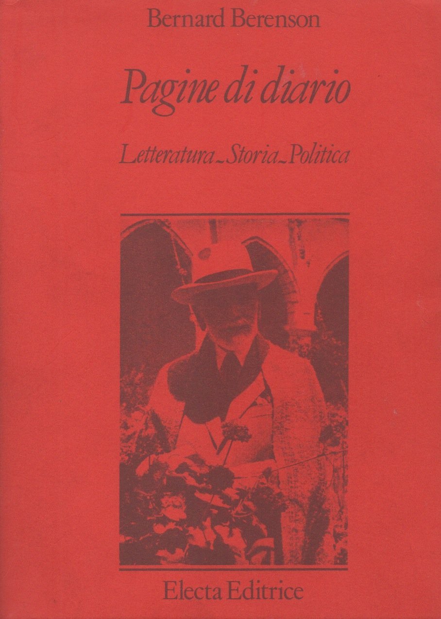 PAGINE DI DIARIO LETTERATURA STORIA POLITICA