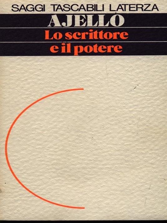 SCRITTORE E IL POTERE