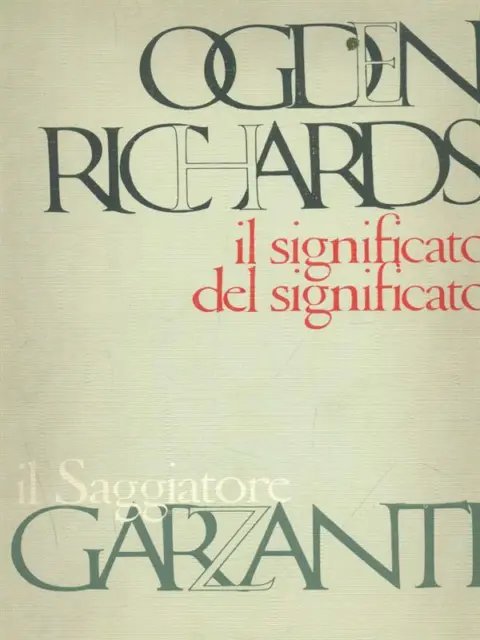 SIGNIFICATO DEL SIGNIFICATO