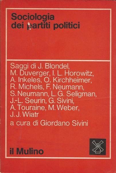 SOCIOLOGIA DEI PARTITI POLITICI