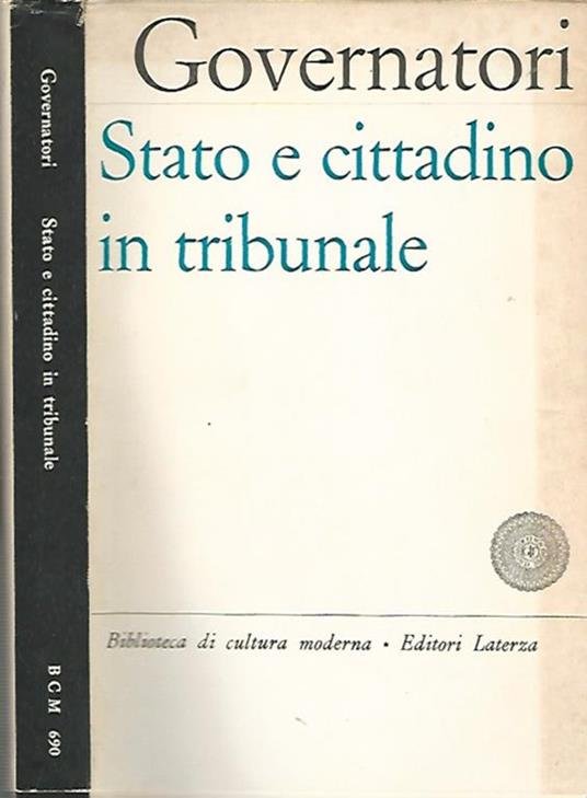 STATO E CITTADINO IN TRIBUNALE | Immagine principale