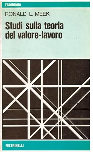 STUDI SULLA TEORIA DEL VALORE LAVORO