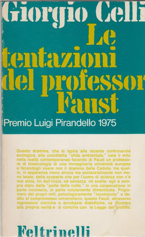 TENTAZIONI DEL PROFESSOR FAUST (LE)