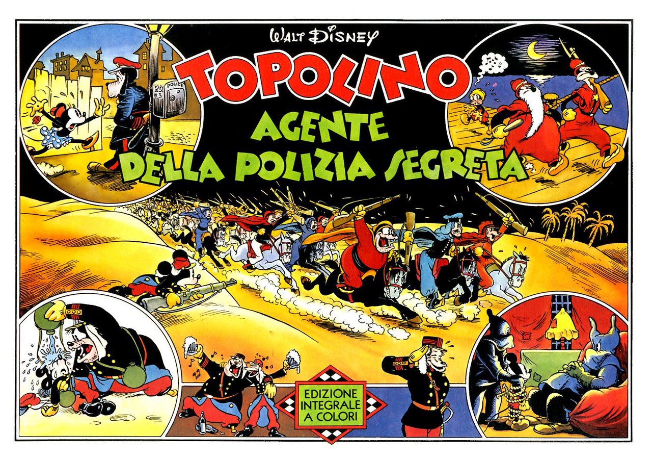 TOPOLINO AGENTE DELLA POLIZIA SEGRETA