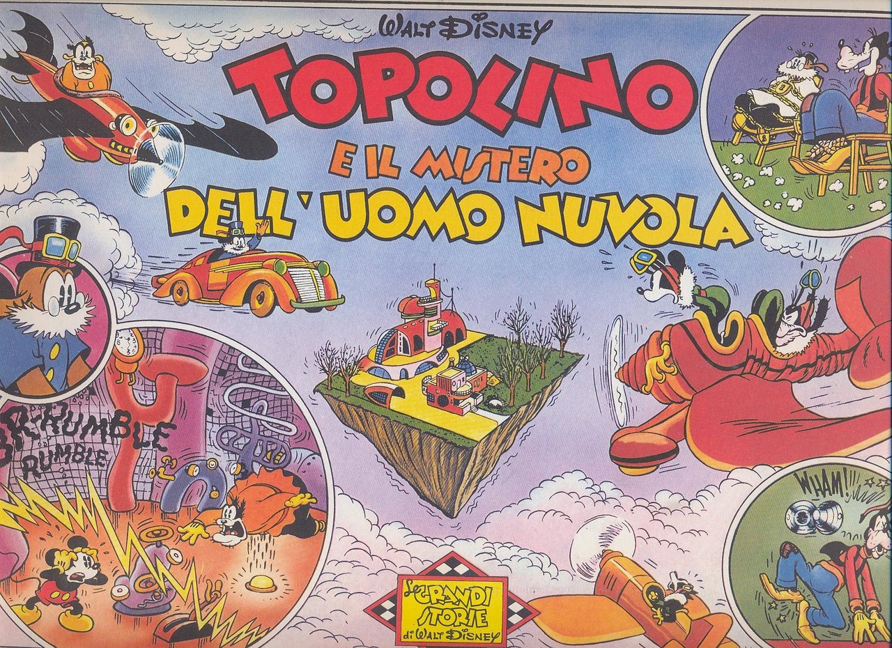 TOPOLINO E IL MISTERO DELL`UOMO NUVOLA