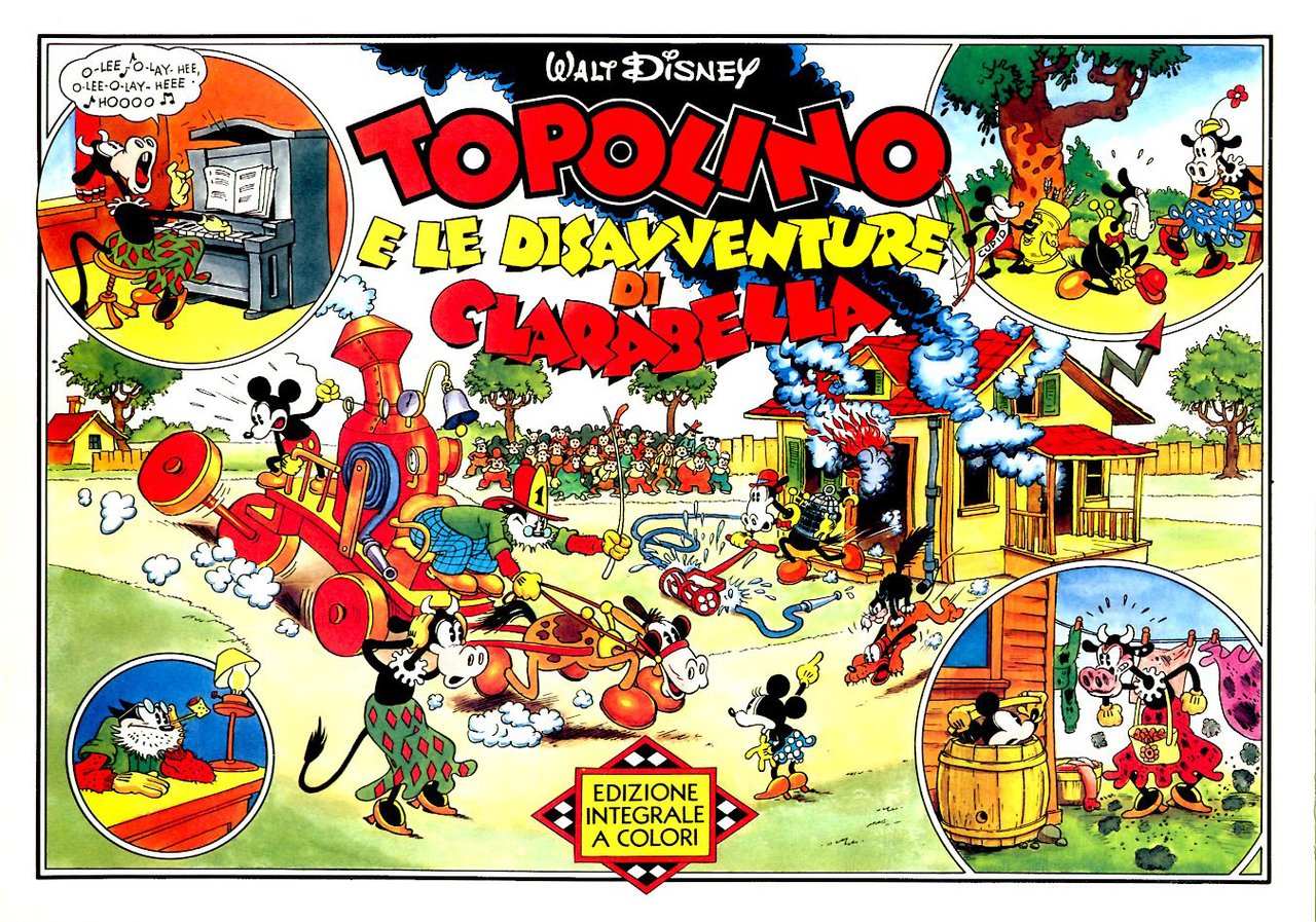 TOPOLINO E LE DISAVVENTURE DI CLARABELLA