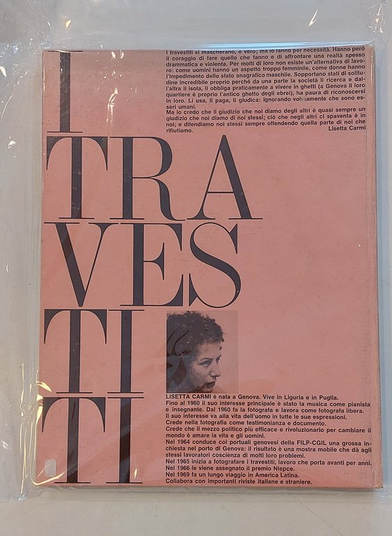 Lisetta Carmi, I travestiti. 1972