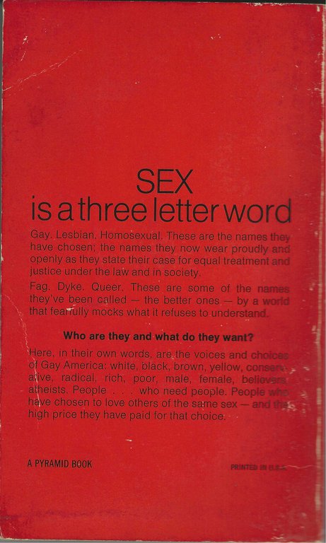 Out of the Closets. Voices of Gay Liberation | Immagine Gallery 3