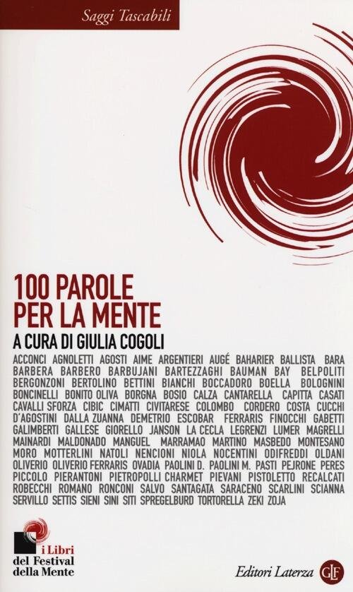 100 Parole Per La Mente Giulia Cogoli Laterza 2013