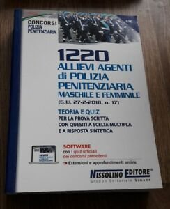 1220 Allievi Agenti Di Polizia Penitenziaria Maschile E Femminile (G. …