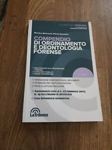 Compendio Di Ordinamento E Deontologia Forense | Immagine principale