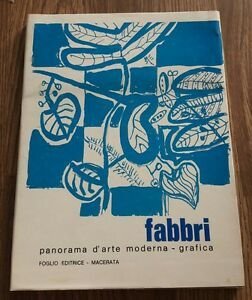 Fabbri Panorama D'arte Moderna Grafica Foglio Editrice