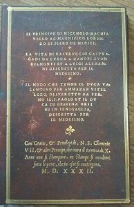Il Principe Di Niccholo Machivello Al Magnifico Lorenzo Di Piero … | Immagine principale