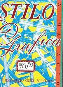 Almanacco Stilo Grafica Il Linguaggio Della Scrittura