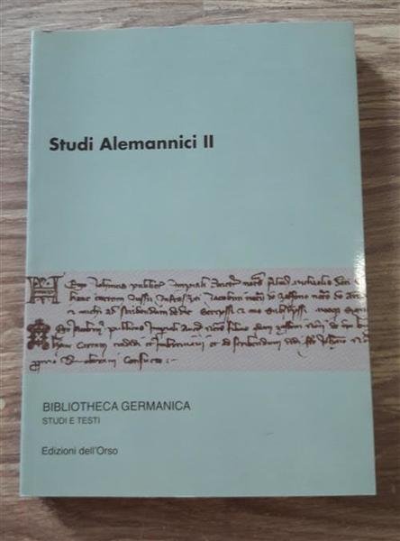 Studi Alemannici Ii | Immagine principale