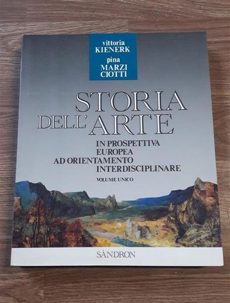 Storia Dell'arte In Prospettiva Europa Volume Unico Vittoria Kienerk Pina …