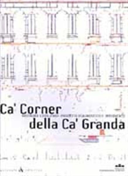 Ca’ Corner Della Ca’ Granda Restauro 1999 2004 Progetto Diagnostico … | Immagine principale