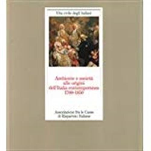 Ambiente E Società Alle Origini Dell'italia Contemporanea 1700 1850 | Immagine principale