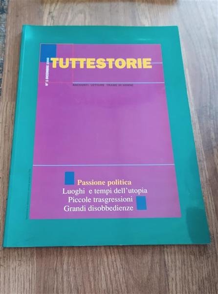 Tuttestorie Passione Politica Frimato Donna 1990