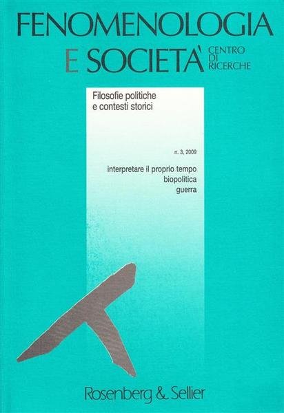 Fenomenologia E Societa Volume 3 | Immagine principale