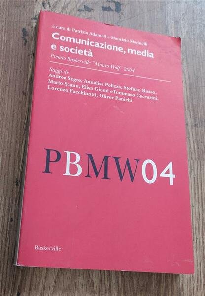 Comunicazione, Media E Società Premio Baskerville Mauro Wolf | Immagine principale