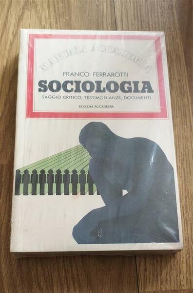Sociologia Saggio Critico Testimonianze