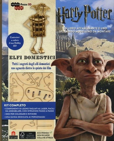Elfi Domestici. Harry Potter. Incredibuilds Puzzle 3D Da J. K. …