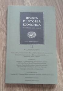 Rivista Di Storia Economica. Vol. 11/2 | Immagine principale