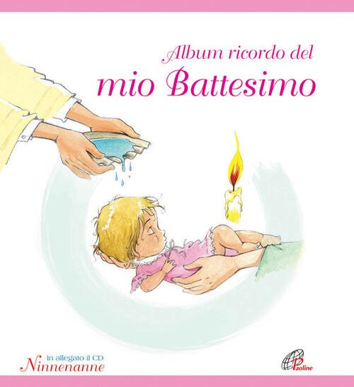 Album Ricordo Del Mio Battesimo. Rosa | Immagine principale